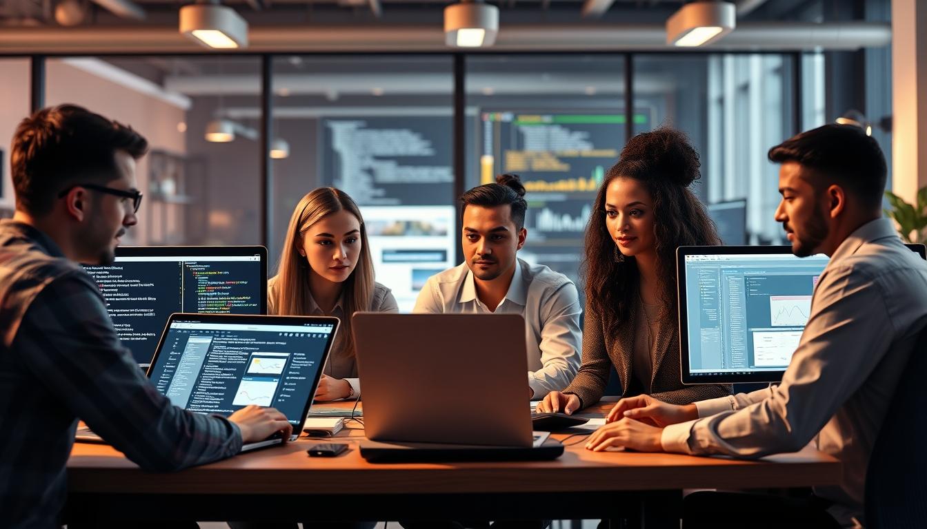 Enterprise software dashboards and business process automation